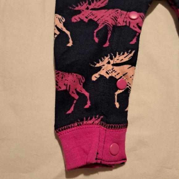 Hatley Little Blue House girls 3-6 months romper with matching hat NWT - Picture 2 of 6